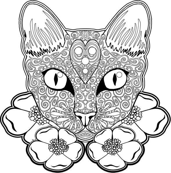 Раскраска антистресс