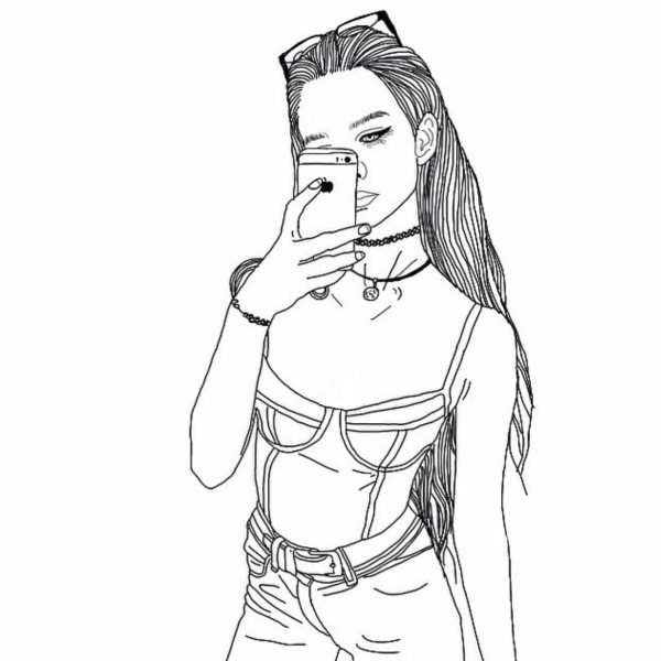 Крутые раскраски для девочек