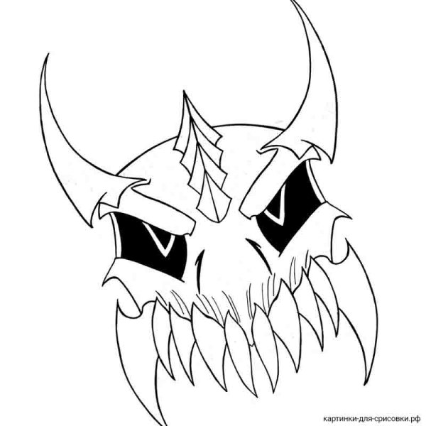 Демон для срисовки