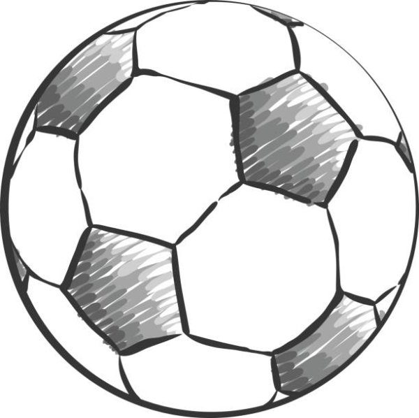 Мячик карандашом