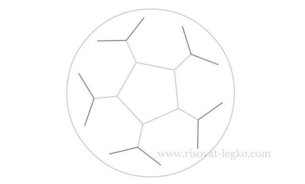 Футбольный мяч иллюстрация