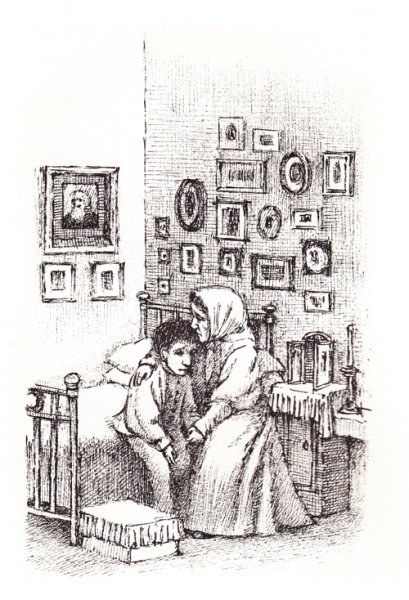 Иллюстрация к повести детство толстой