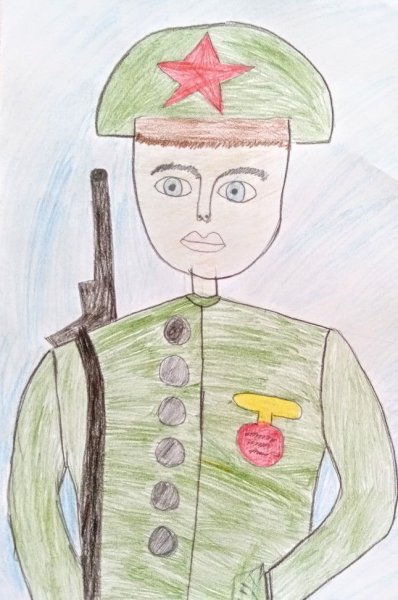 Сын полка рисунок