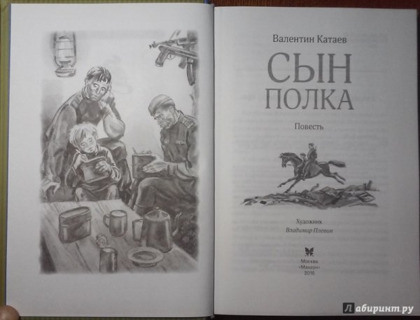 Валентин Катаев сын полка иллюстрации
