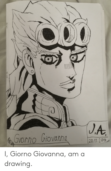 Нарисовать Джорно Джованна