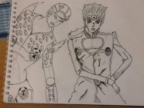 Невероятные приключения Джоджо раскраска