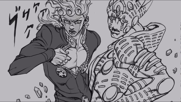 Jojo s bizarre Adventure Манга Джорно Джованно