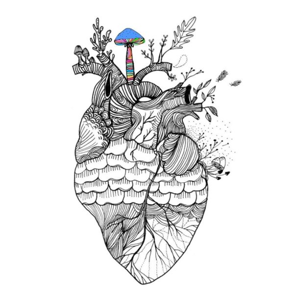 Стилизованный одуванчик