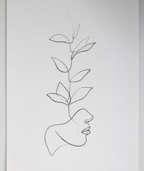 Цветок фиалка рисунок