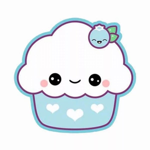 Кавай котик Единорог