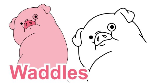 Гравити Фолз свинья Пухля