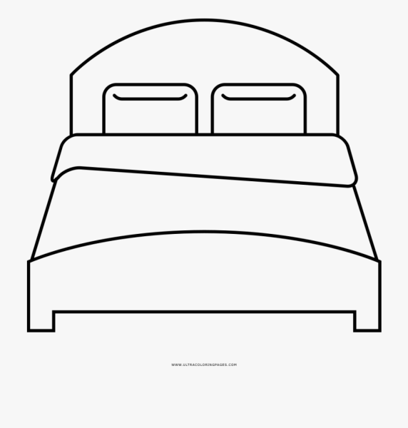 Кровать рисунок