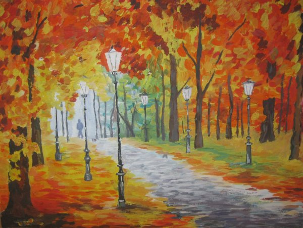 Рисунок осень