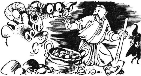 Заколдованное место Гоголь