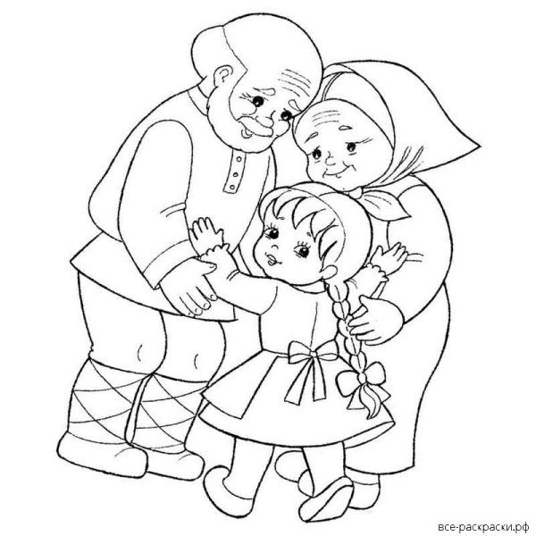 Рисунок бабушке на день рождения