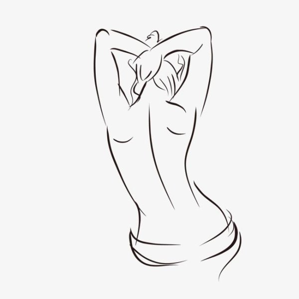 Аниме тело девушки