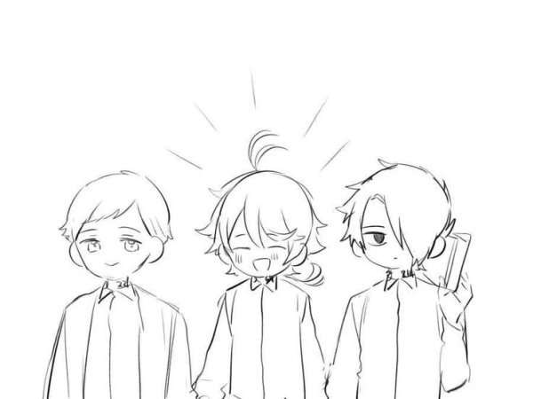 Эмма обещанный Неверленд карандашом