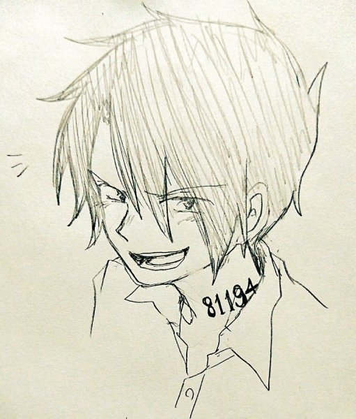 Рэй обещанный Неверленд рисунок