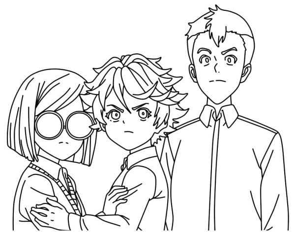 Барбара обещанный Неверленд аниме