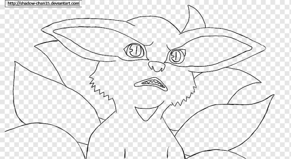 Раскраска курама маленький