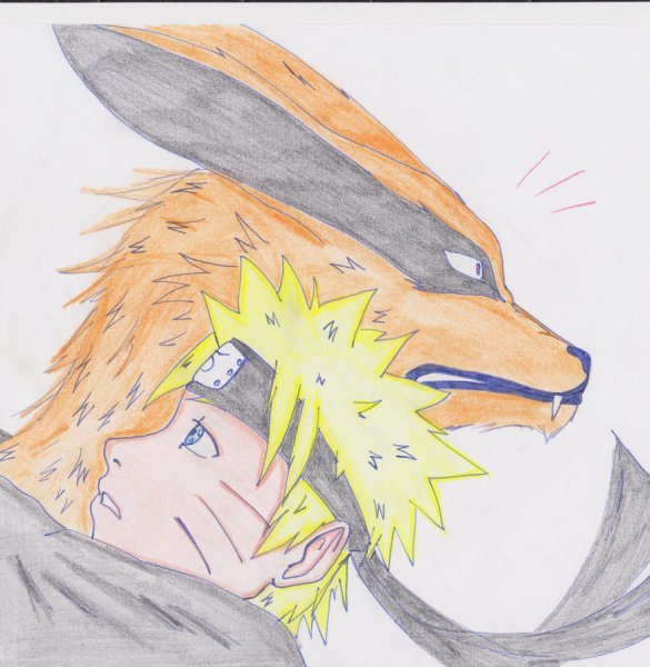 Курама аниме Наруто легко