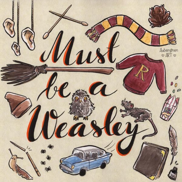 Рисунки из фильма Гарри Поттер