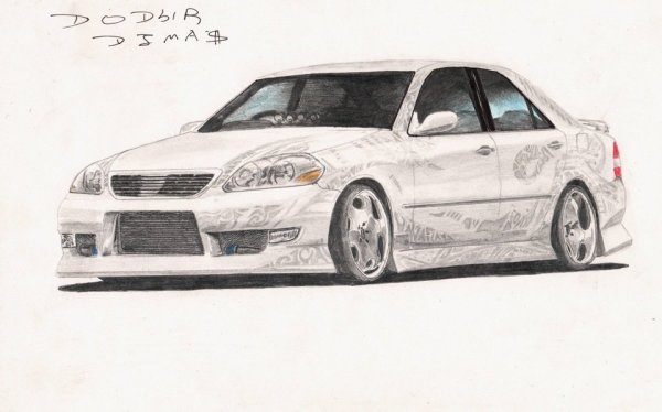 Тойота Марк 2 скетч