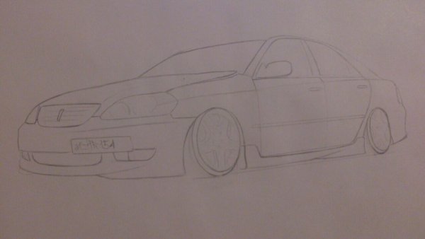 Toyota Mark II карандаш