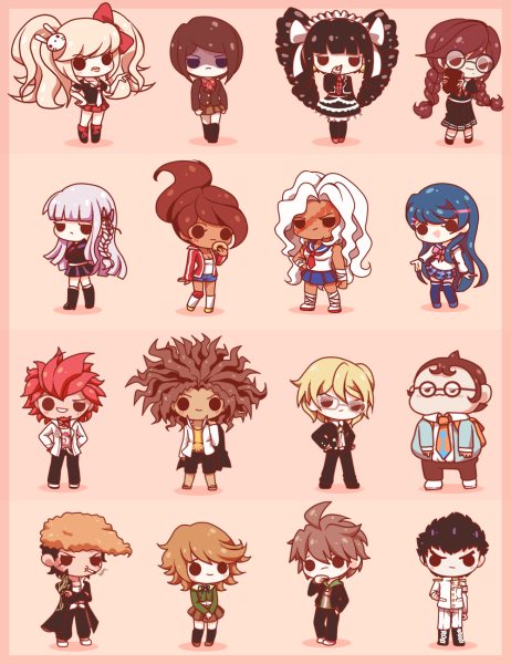Данганронпа Чиби персонажи