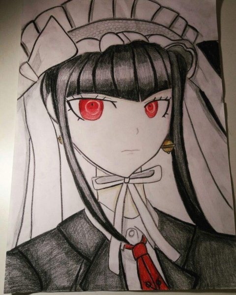 Раскраска Данганронпа Кокочи Ома