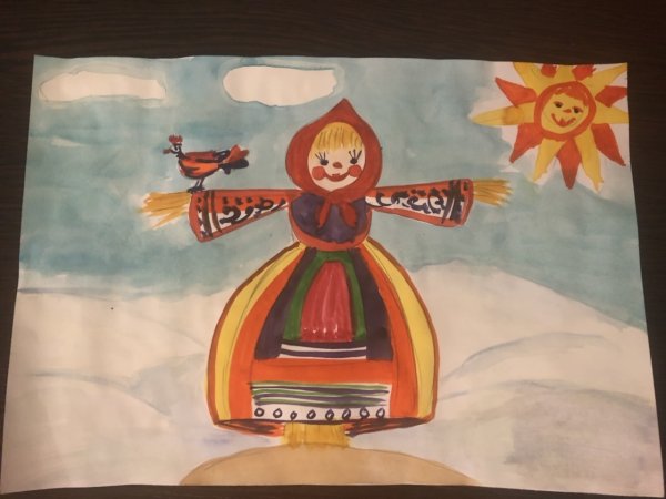 Эскиз народного праздника