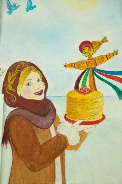 Композиция на тему Масленица