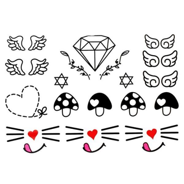 Несложные тату