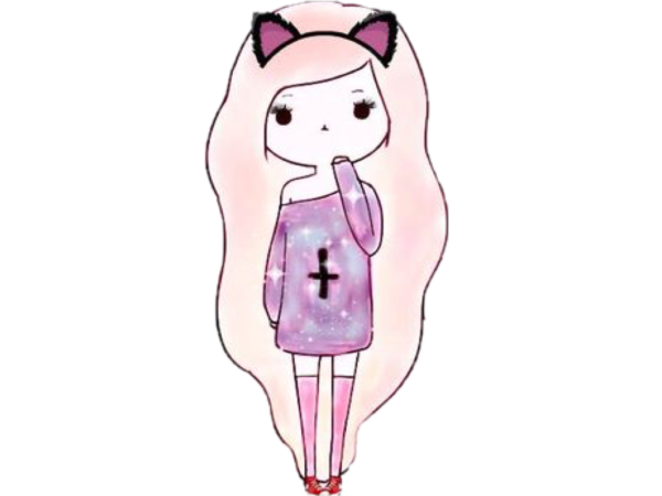 Рисунки для срисовки девочки