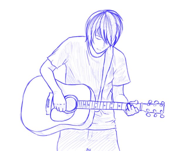 Рисунок любимому