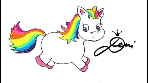 Маленькие рисунки для срисовки