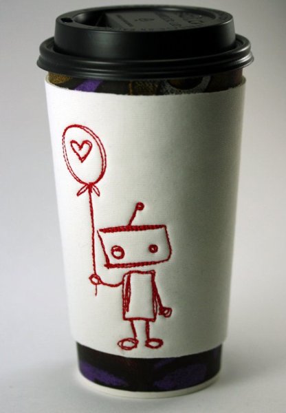 Разрисованные стаканчики для кофе