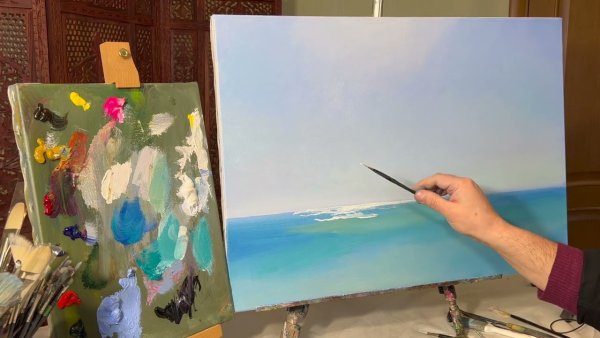 Рисование масляными красками