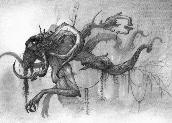 Дракон скетч