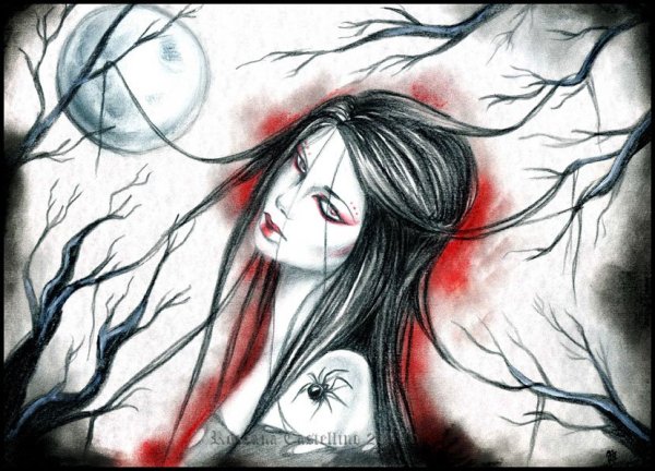 Рисунки мистика карандашом легкие