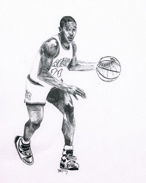 Зарисовки спортсменов в движении