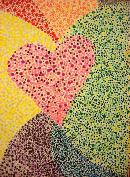 Пуантилизм точечная живопись для детей