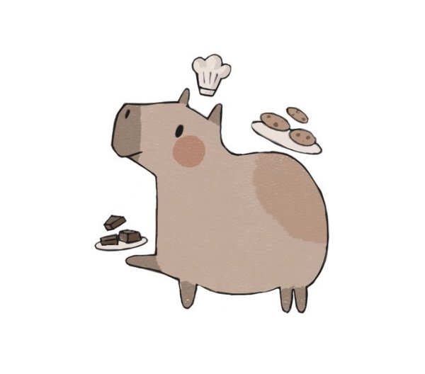 Capybara мультяшный