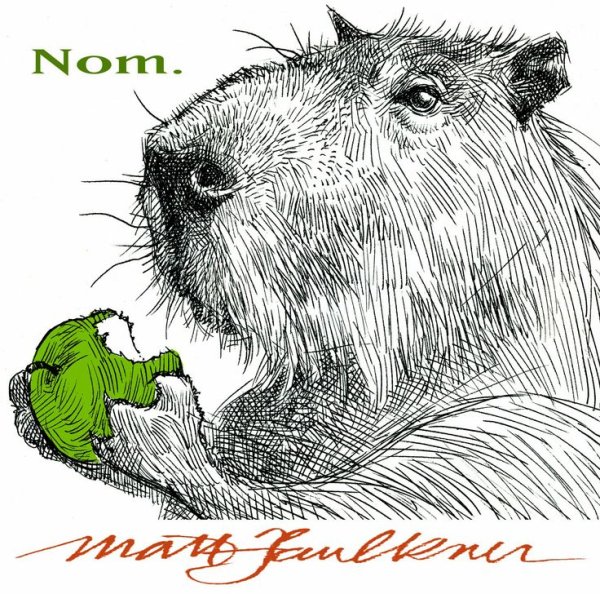 Капибара рисунок