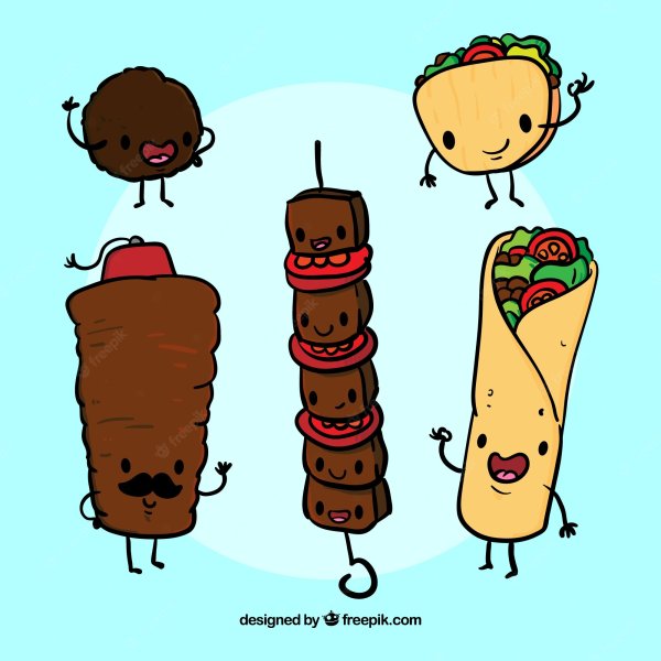 Шашлык мультяшный