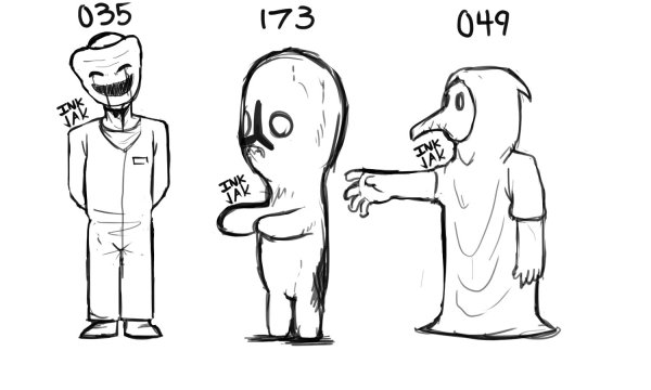 Раскраска SCP