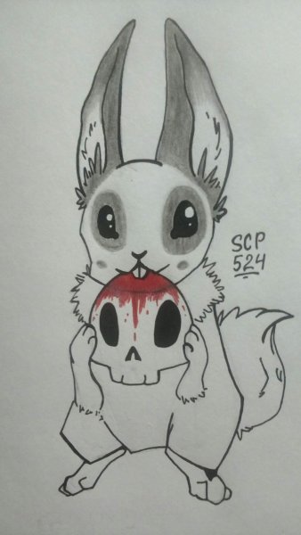 SCP 049 карандашом