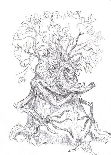 Леший мультяшный