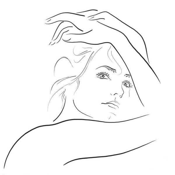 Красота рисунок карандашом