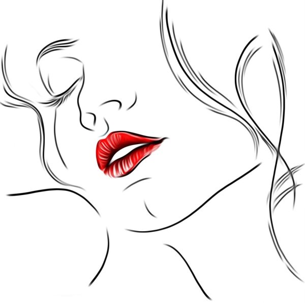 Женщина рисунок